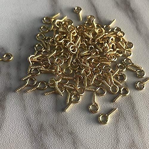 5 Pieces 30ML Crystal Epoxy Resin UV Glue,1 Pcs Mini UV LED Lamp, 1 Tweezer 3 Kit Set Decoration, 11Pcs Transparant Silicone Mould 100 Pieces Golden Rings Metal Accessories For Nail Art - Thumbnail 7