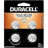 Duracell 5008251-2025 3V lithium Coin Battery - long Lasting Battery - 4 Count 0.022 kilogram