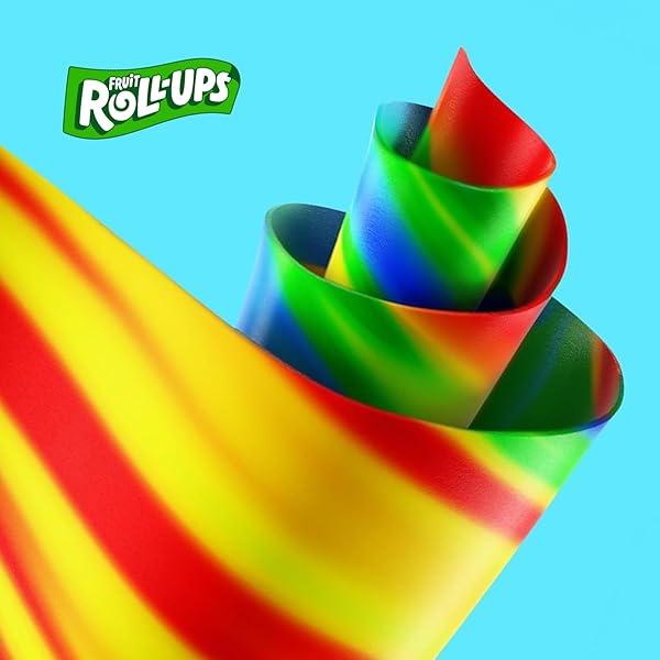 FRUIT ROLL-UPS TROPICAL TIE-DYE MINI ROLL-UPS 4 CT