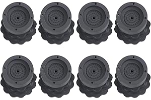 Heavy-Duty Round Furniture Risers – inch & 3 inch Adjustable Height Lifters for Beds, Desks, Tables, Sofas, and Chairs – Supp