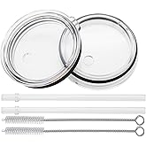 Staw Lid Replacement for 30oz YETI Tumbler, 26oz Cup, 35oz Straw Mug - Drinkware, Shatter-Proof, Dishwasher Safe