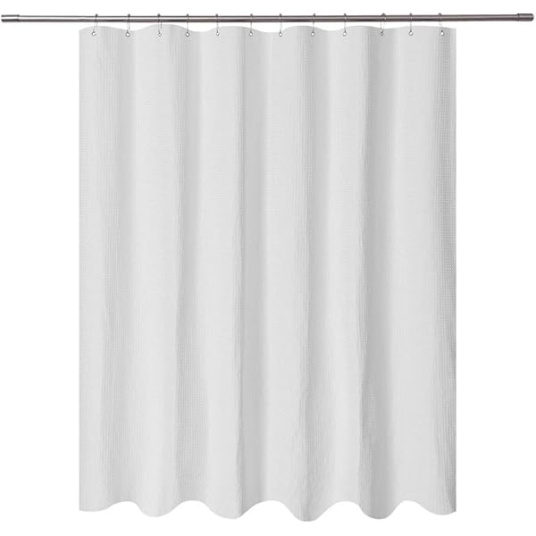 Amazon Com Short Shower Curtain With 66 Inch Length Fabric