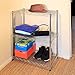 Seville Classics 3-Tier UltraZinc Shelving Cart, 13