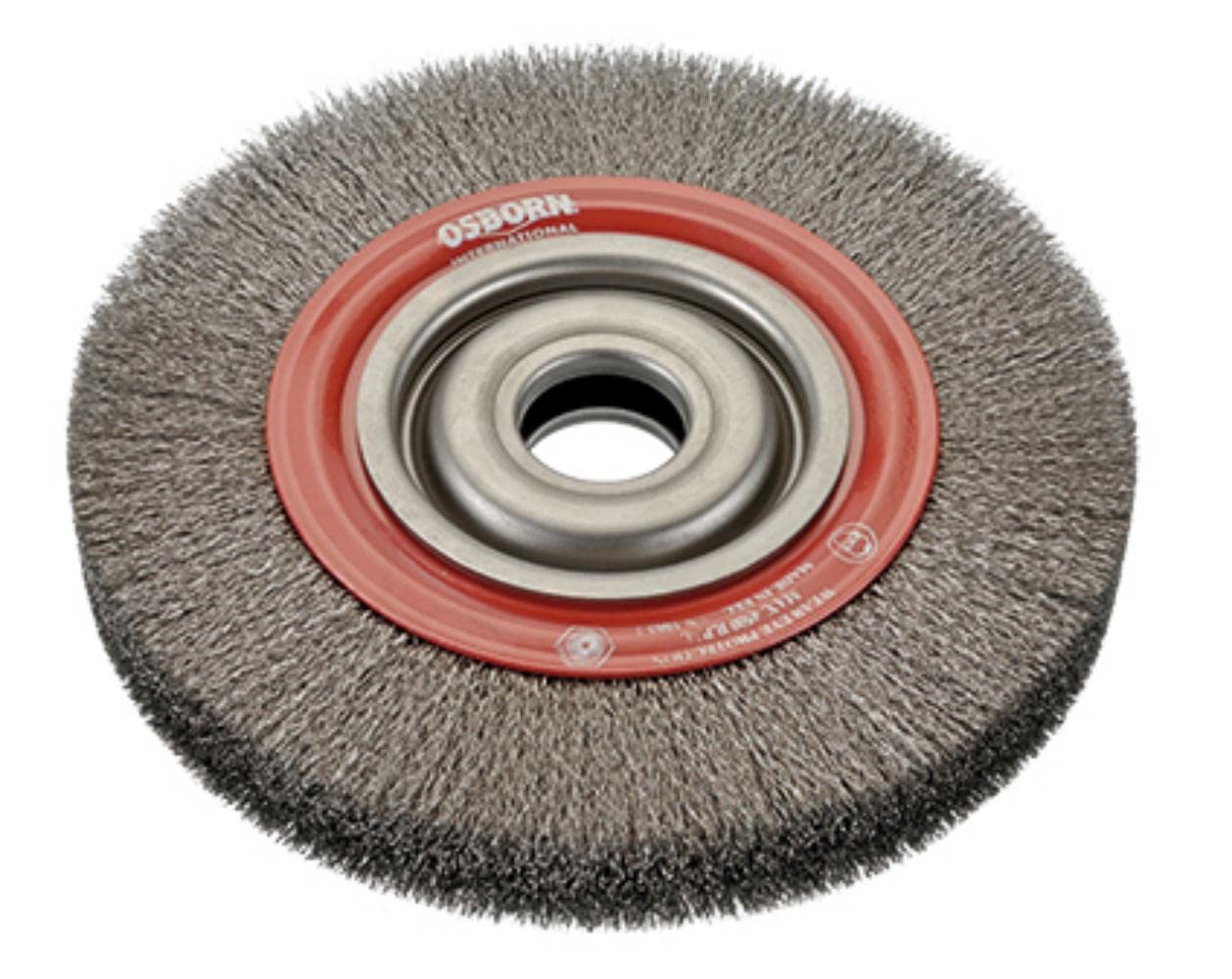 Osborn 9902566362 - Cepillo circular acero de alambre ondulado con agujero multieje y filamento de Ø 0.20 mm (200x32x38)