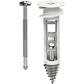 Heavy Duty Drywall Anchors and Screws Kit Including Toggle Anchors &amp; Screws Durable Zinc Plastic Self Drilling Drywall Anchors for Hanging Pictures &amp; More