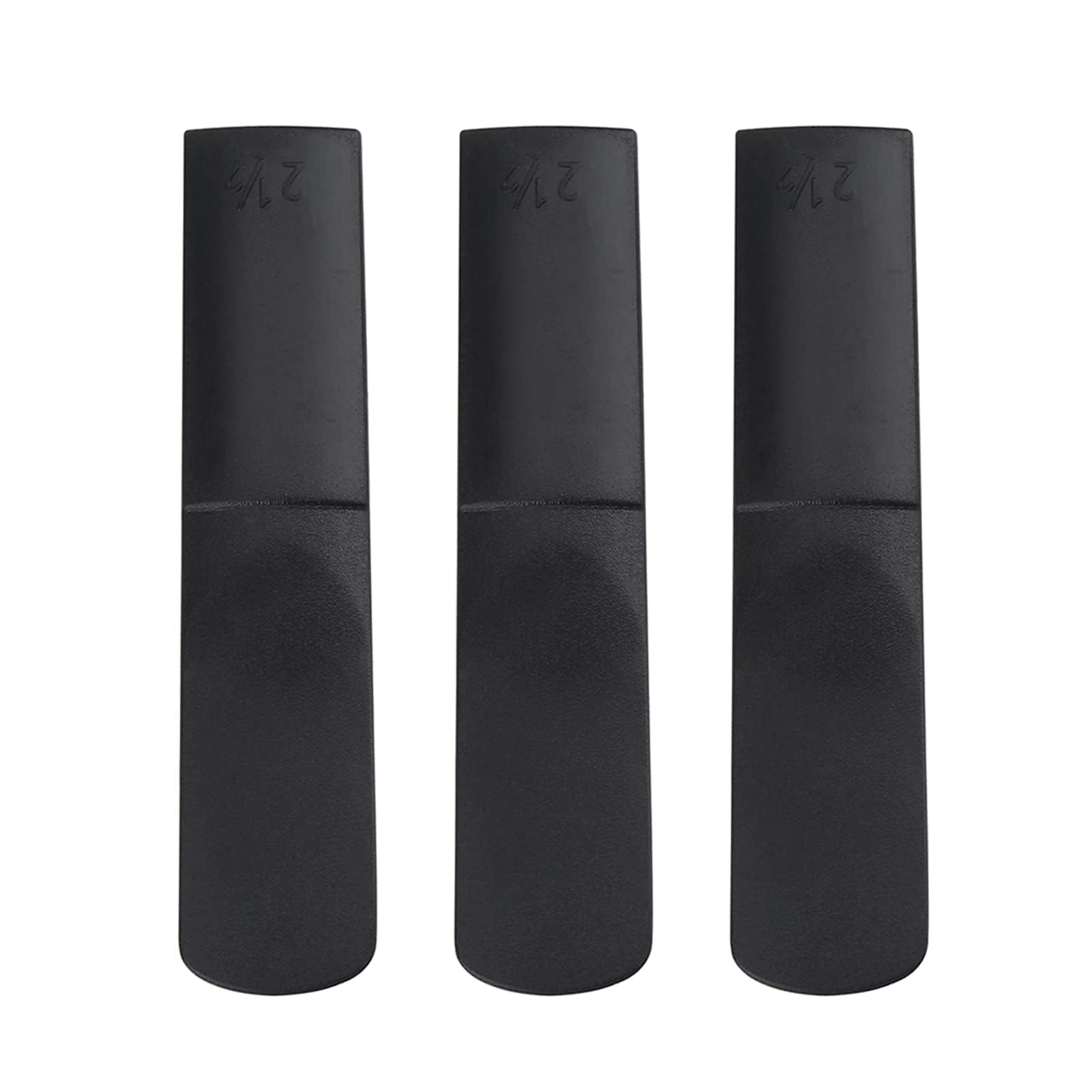 Alto Saxophone Reeds 3pcs Alto Saxophone Reeds Size 2.5 for Alto Sax Repair Reed Accessory Black