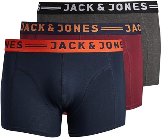 Jack & Jones Jaclichfield Plus Trunks 3 Pack Bóxer ...