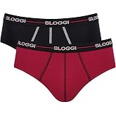 Sloggi Men's Underwear Start Midi Box/Pack of 2
