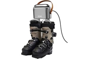 SOTHING Boot Dryer, 95W Rapid Drying with 3 Heat Levels Shoe Dryer, 1–9H Timer, Smart Touch Panel, Retractable Hoses & Overhe