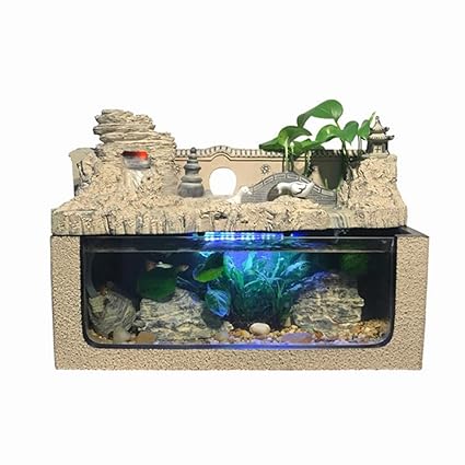 Pecera con fuente de agua | Peceras