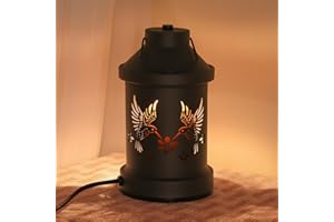 Eandisom Candle Warmer Lamp Timer- Hummingbird Candle Warmer lanterns Vintage for Jar Candles Compatible with Candle Large Jar Metal Candle Lamps