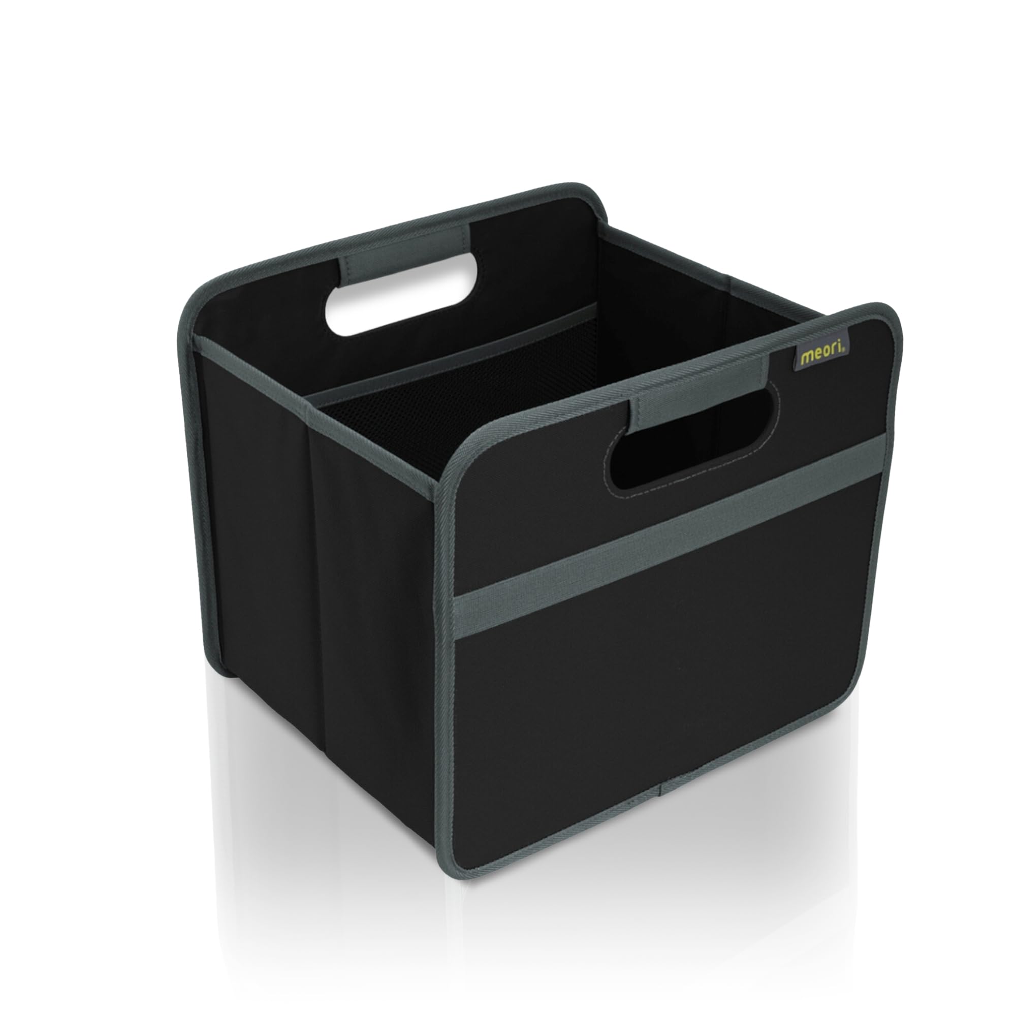 Meori Classic Collection Small Flatbox Foldable Box 15 Litre in Lava Black