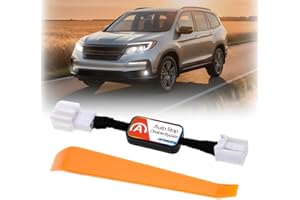 NJSBYL Auto/Idle Start Stop Eliminator Disable for 2019-2022 H.onda Pilot & 2019-2023 H.onda Passport - Disable Auto Start Stop Permanently - Plug Play Error Free Bypass