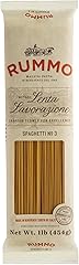 Rummo Spaghetti Pasta N.3 - Spaghetti Pasta Noodles, Durum Wheat Pasta, Thin Spaghetti Noodles, Italian Pasta, Dry Pasta - 16