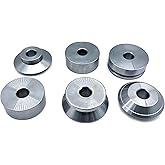 1/4&rdquo; Hem Bead Roller Sets, 3/4" diameter shafts and 2-1/2" shaft spacing