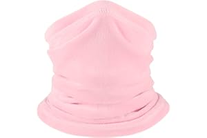 B BINMEFVN Polar Fleece Neck Warmer - Windproof Winter Neck Gaiter Cold Weather Face Mask For Men Women - 1 Pack