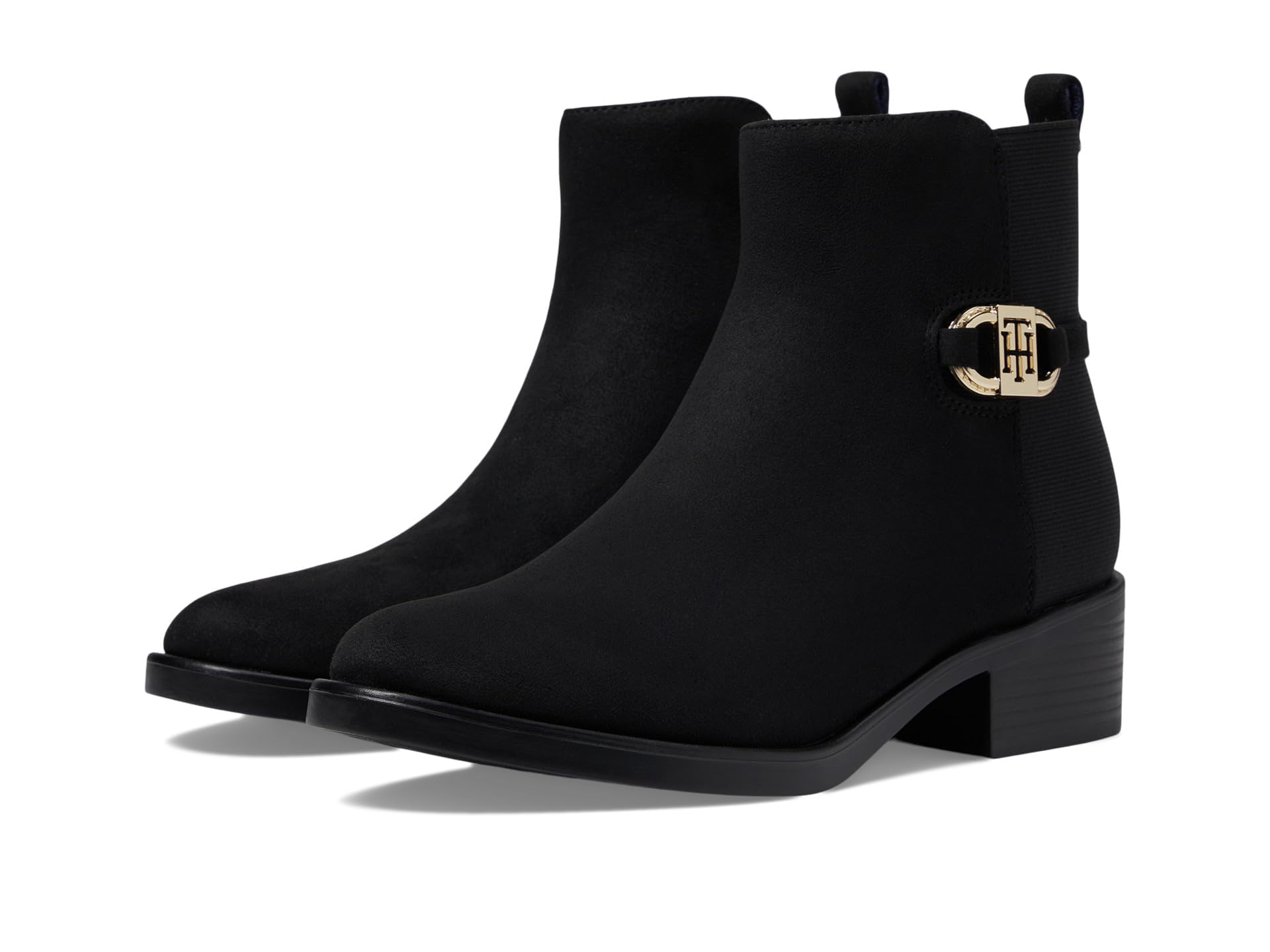 Tommy Hilfiger Woemens Imiera Black 2 9.5 Medium