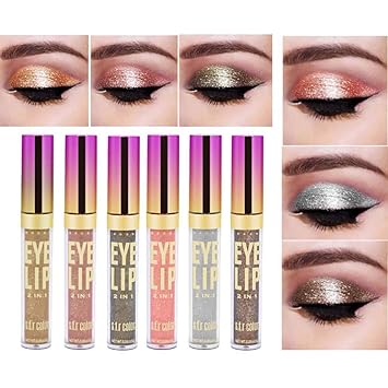 silver liquid eyeshadow