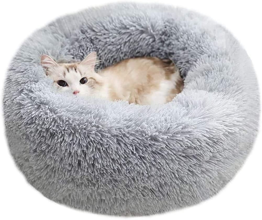 Orthopedic Dog&Cat Bed Comfortable Donut Cuddler Round Ultra Soft