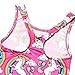 One Piece Swimsuits Teen Girl Unicorn Kid Beach Wear Cross Back Swimwear