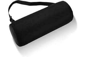 Lumbar Support Pillow for Office Chair, Ergonomic Adjustable Low Back Support Breathable Lumbar Roll Washable Cover Seat Cush