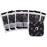 Compex Easy Snap Electrodes 2in x 2in for Edge, Performance, Sport Elite, Wireless Muscle Stimulators, 4 Count (Pack of 5)