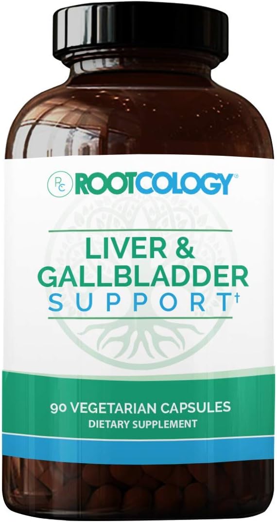 Rootcology Liver & Gallbladder Support Comprehensive Detox Formula
