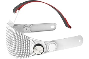 Universal Lightweight Head Strap for Meta Quest 3 & 3S – Adjustable VR Headset Accessory with Soft Silicone Padding, Reclinin