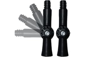 SACKORANGE Rotatable Joint Angle Adaptor for Telescoping Extension Pole, Versatile for Window Cleaning, Gutter Cleaning, Light Bulb Changing, Painting Threaded Extension Pole -1 Pack