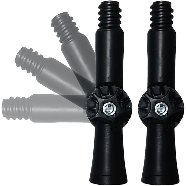 2PCS Plastic Threaded Tip Replacement Pole Handle Replacement Extension Pole Adapter Tip For Broom German Type - View #10
