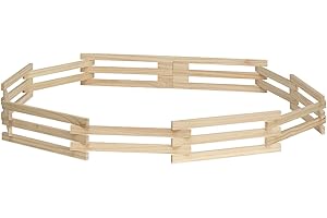 Breyer Traditional Wood Corral Fencing Accessory Toy Multicolor, 9 inches