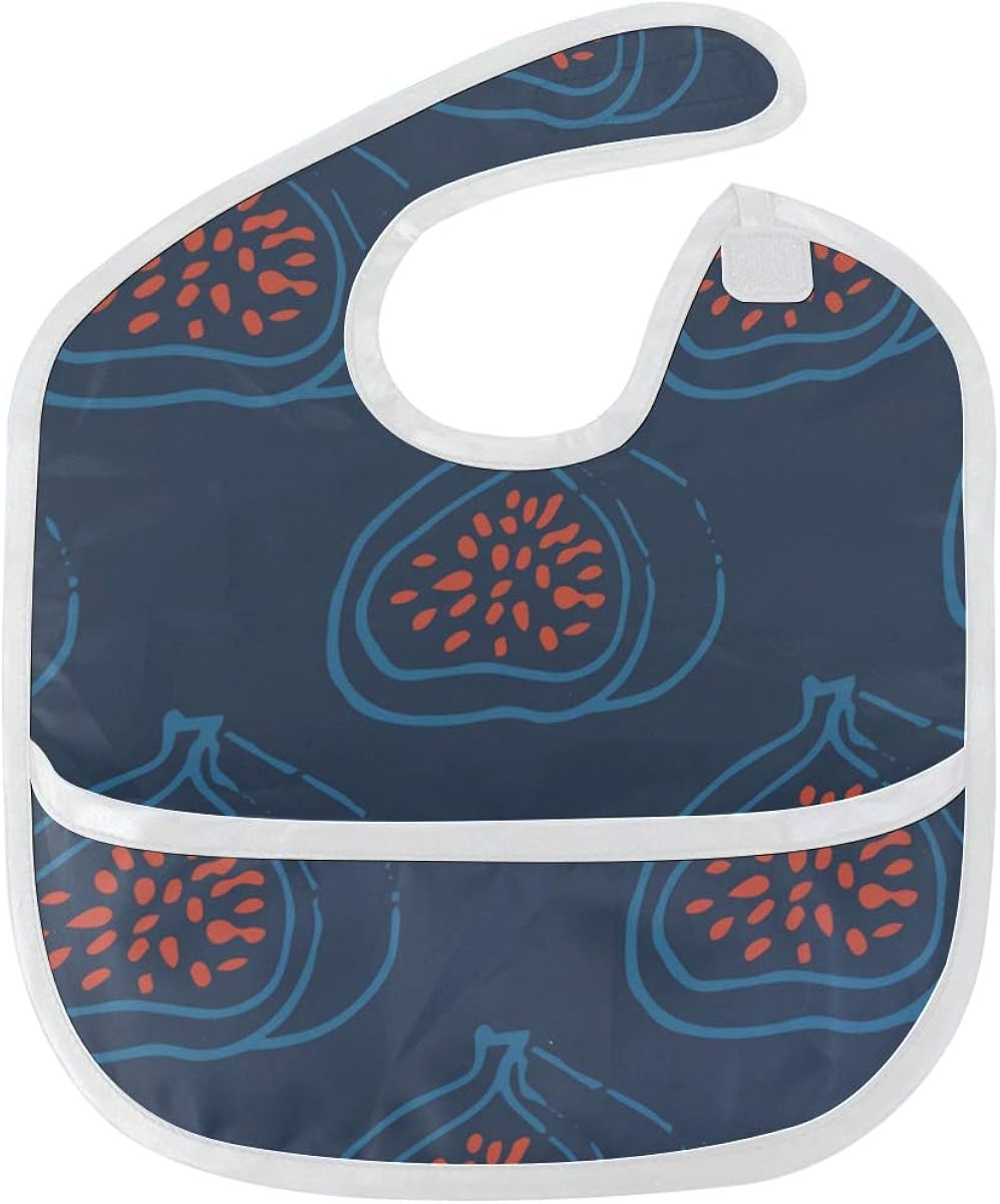 BLANC - Bavoirs Orange Pour Bébé Garçon, Imperméable À Manches Longues