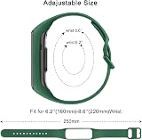AMCC 3 Pack Replacement Straps for Samsung Galaxy Fit 2 SM-R220 Silicone Sport view 2
