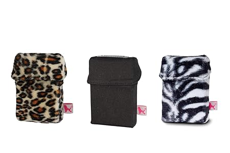 smokeshirt Big XL versch. 3er Sets Angebot. Designer Zigaretten-etui Zigaretten-Box Hülle für Zigarettenschachteln (23-25 Zig