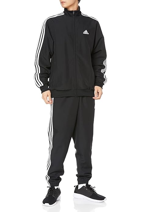 adidas Mens Sportswear Basic 3-stripes Fleece Track Suit, Black, Small :  Amazon.ca: Clothing, Shoes \u0026 Accessories