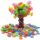 VIAHART Brain Flakes 500 Piece Interlocking Plastic Disc Set | A Creative and Educational Alternative to Lego Building Blocks | Tested for Children's Safety | A Great Toy for Both Boys and Girls!