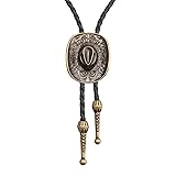 Jeilwiy Bolo Ties Western Cowboy Necktie Men's Bolo