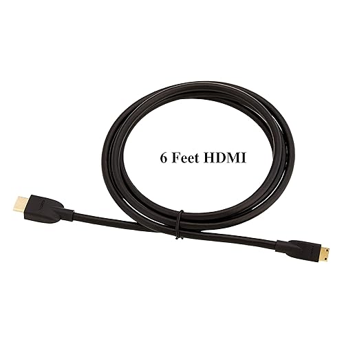 HDMI Cable for Canon EOS Rebel T7i DSLR Camera USB Cable |High