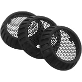 NULYLU 3Pcs Hair Blower Back Cover 2.36 Inch | Reusable Dryer Filter Mesh for Dust Prevention- Dust-Proof Mesh Tail Cover for Hair Dryers