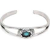 Montana West Rustic Couture's Bohemian Turquoise Cuff Bangle Bracelets for Women Cowgirl