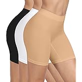 BESTENA Slip Shorts for Under Dresses Seamless Smooth Workout Yoga Bike Shorts for Women
