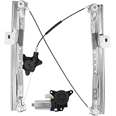 Obaee Window Regulator with Motor Front Left Driver Side, Replace 748-508 | Compatible with Dodge Grand Caravan 2008-2020/ Chrysler Town &amp; Country 2008-2016/ Ram C/V 2012-2015