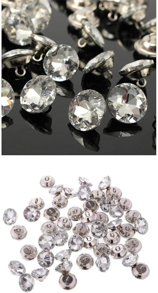 FidgetFidget - Botones de Costura para tapicería de cabecero de Cama