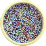 Hama Midi Beads Bucket ~10,000 Assorted Pastel Beads Mosaic Kit for Kids view 3