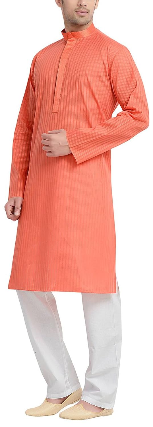 manyavar men's cotton kurta pyjama