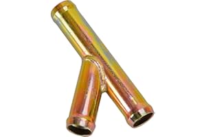 beler 16mm x 16mm x 16mm Y Shape Heater Hose Fitting Coolant Pipe Connector Adapter