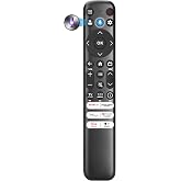Smart Replacement for TCL TV Remote Control | Universal, Motion Backlit, Voice &amp; Bluetooth, fits TCL Google TV/Fire/Android TVs 2016-2026