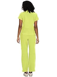 floralhue Scrubs for Women, V-Neck Scrubs Top