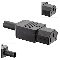 uxcell 10Pcs AC250V 10A IEC320 C13 Female 3