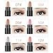 Huayang| 12Pcs/Set Waterproof Smoky Shimmer Eyeshadow Palette/ Sticks/ Pen - Eyeliner Pen for Eye Natural Foundation Makeup Party for Women (set 2)